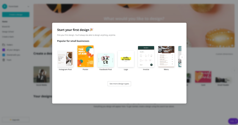 Using Canva Step 3 for New Users