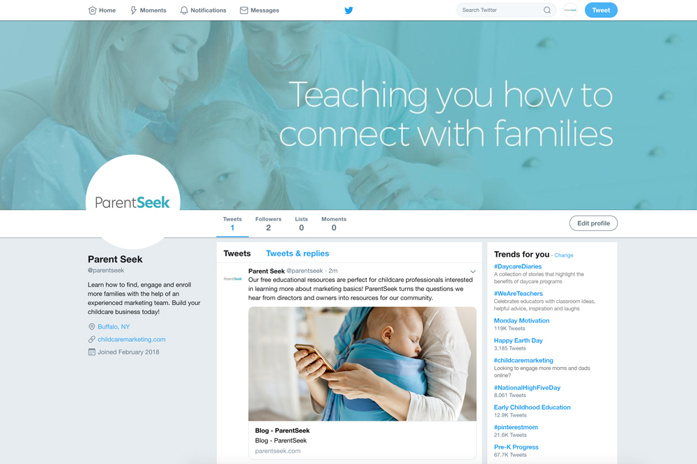 Looking to engage more moms and dads online?