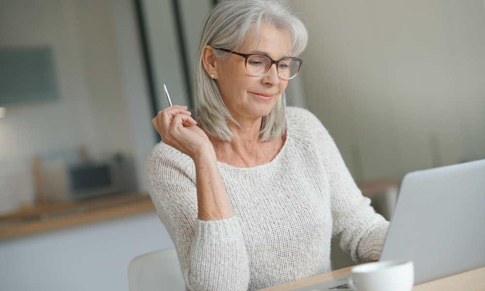 Woman on Laptop